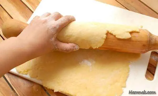 خمیر پای سیب